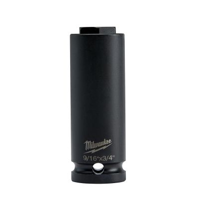 MLW49-66-5111 image(0) - 9/16" & 3/4" SHOCKWAVE™ Lineman's 2-in-1 6 Point Socket