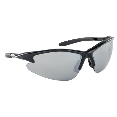SAS540-0603 image(0) - DB2 Safe Glasses w/ Black Frame and Mirror Lens in Polybag