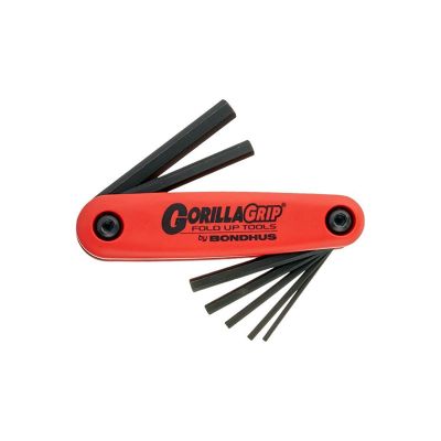 BND12592 image(0) - HEX GORILLAGRIP FOLD UP SET-7 SIZES 1.5 THRU 6MM