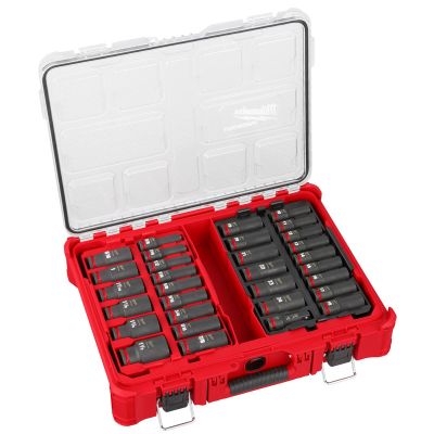 MLW49-66-6806 image(0) - SHOCKWAVE Impact Duty™ Socket 1/2” Dr 31PC PACKOUT Set