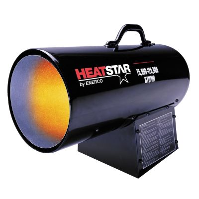 HETF170125 image(0) - Portable Propane Heater, 75-125,000 BTU HR
