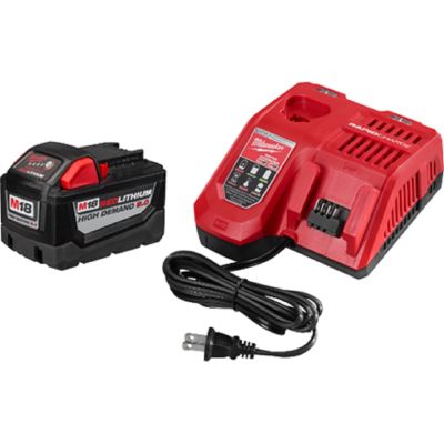 Milwaukee M18 Starter Kit with (2) 9.0A Batteries