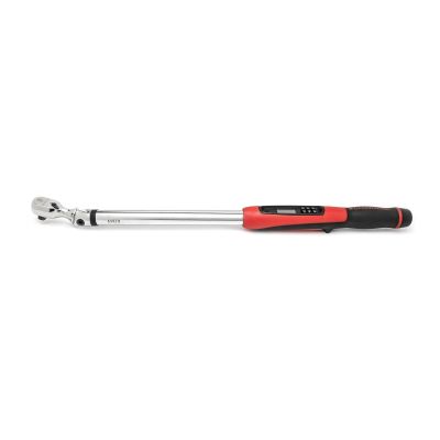 1/2 Drive Flex-Head Electronic Torque Wrench with Angle 25-250 Ft/Lbs.