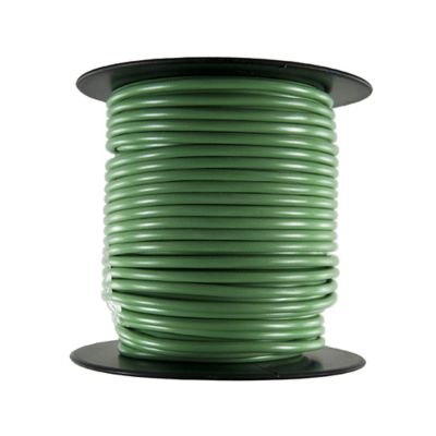 Primary Wire - Rated 80C 14 AWG, Green 100 Ft.