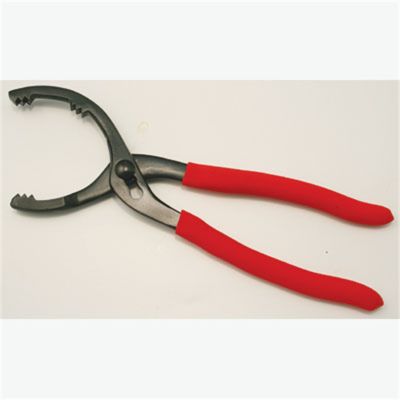 Oil Filter Wrench, Heavy Duty Swivel, 2-7/8" to 4-3/8", 3 Step Slotted Link, Vinyl Coated Handle
