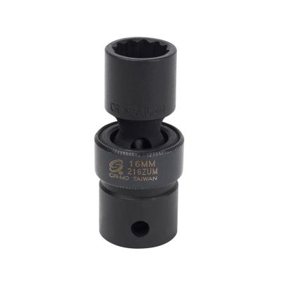 1/2" Dr 16mm 12 Point Deep Universal Impact socket