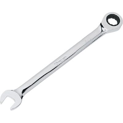 Combination Ratcheting Wrench, 9mm Ratcheting Box End and Standard Open End