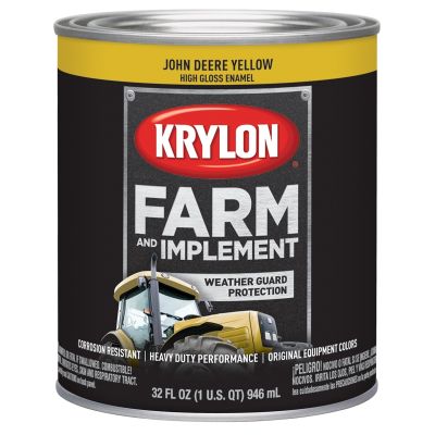 Farm and Implement Paints - 1 Quart, John Deere Yellow