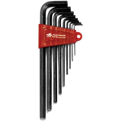 9pc Metric Long Key Set w/Hold