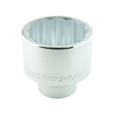 2-15/16 in. x 1 in. Drive 12-Point Chrome Socket (EA)