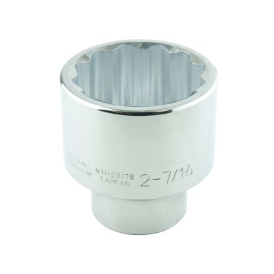 2-7/16 in. x 1 in. Drive 12-Point Chrome Socket (EA)