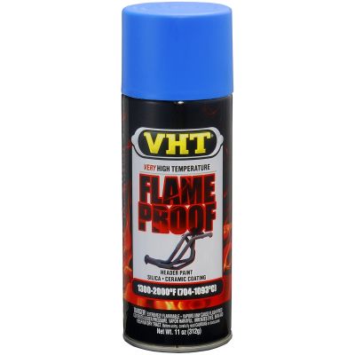 VHT Flameproof Coating Paint, Flat Blue, 11 oz Can, Withstands Temperatures up to 2000 F