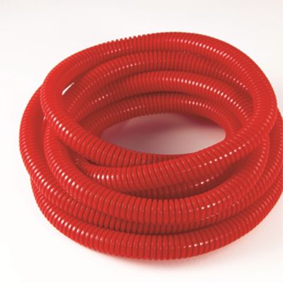 3/8" I.D. Red Split Loom Flex-Guard Tubing 10 Ft