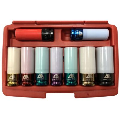 9 PC. THIN-WALL IMPACT SOCKET SET