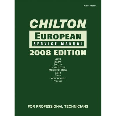 Chilton 2008 European Service Manual