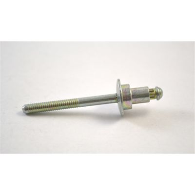 All Steel Bright Zinc Finish Headlight Retainer Rivet 1/4" (100/Bag)