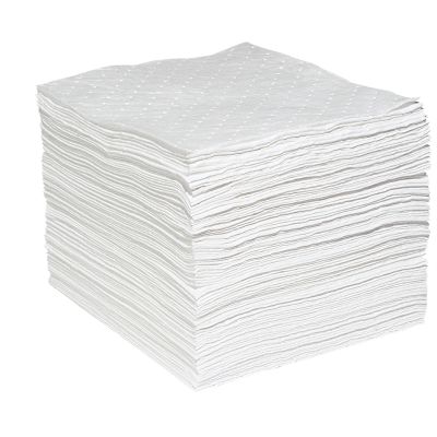 100-Pack White Sonic Bonded Mat Pad, Mediu