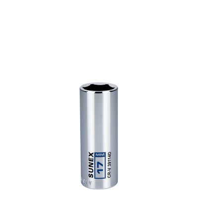 Sunex Tools 17 mm Deep Chrome Socket