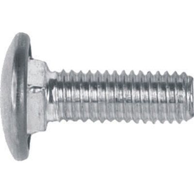 Stainless Steel Bumper Bolt, Pan Head, Size: 8-1.25 x 25mm, Head: 19mm, GM 14003784, Qty: 100