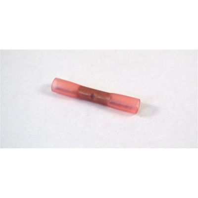 Butt Connector With Heat Shrink Tubing Red (16-22)