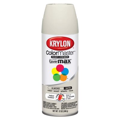 Krylon Colormaster Satin Touch; Almond; 12 oz. Aerosol