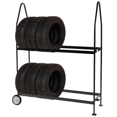 STANDARD TIRE DISPLAY ON WHEELS