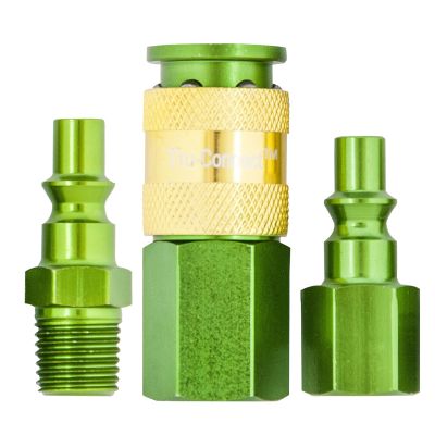 1/4" Green Coupler Kit 4pc