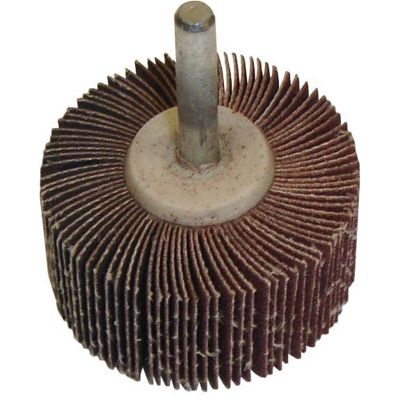 Flap Wheel 2" x 1" x 1/4" - 180 Grit, Abrasive Sandpaper