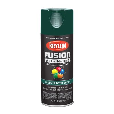 Gloss Hunter Green; 12 oz. Aerosol