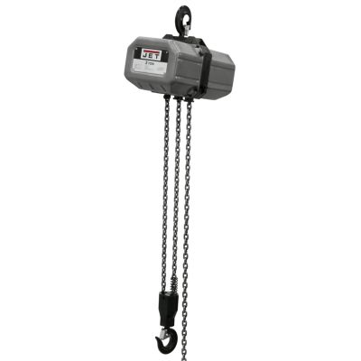 JET 2SS-3C-15 2-Ton, 3 PH Electric Hoist w/ 15' Lift