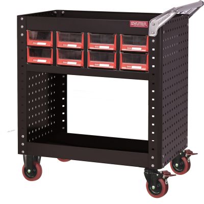 Heavy Duty Utility Cart w/ 8-Bins