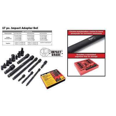 Impact Adapter Set 17 Piece