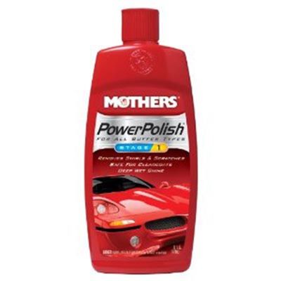 PowerPolish, 16 oz. Bottle, Car Polish Designed for Use with a Random Orbital or High Speed Buffer