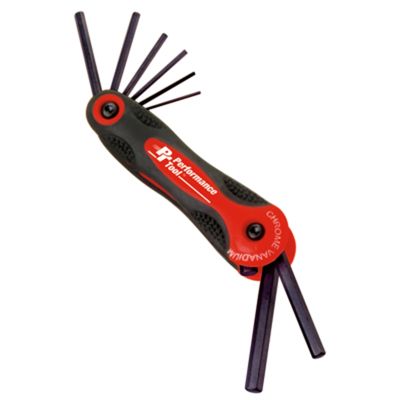 8 pc SAE Folding Hex Key Set