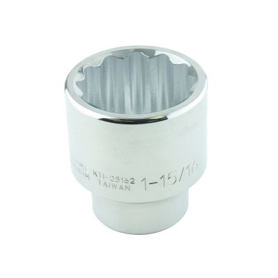 1-15/16 in. x 1 in. Drive 12-Point Chrome Socket (EA)