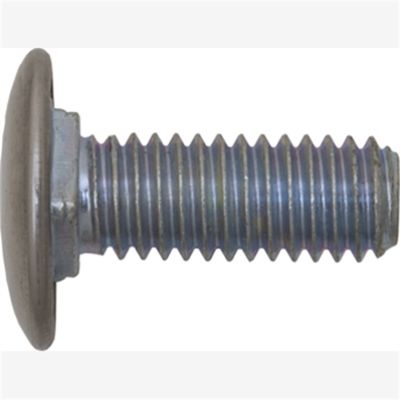 Stainless Steel Bumper Bolt, Pan Head, Size: 3/8"-16 x 1", Head: 7/8", Chrysler 6026723, Qty: 100