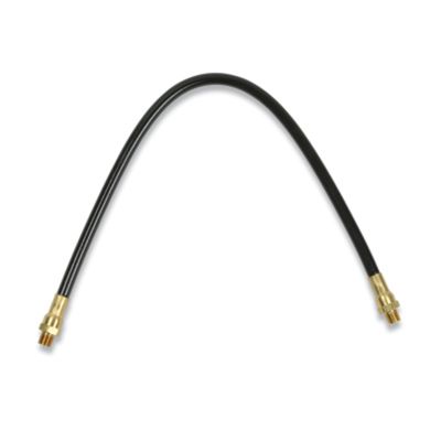 18" thermoplastic grease hose w/ 1/8" MNPT ends
