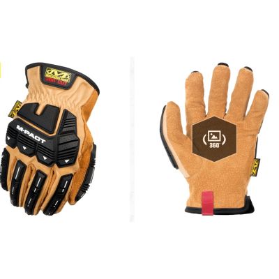 Mechanix Wear DuraHide M-Pact Driver F9-360 Cut Gloves (XX-Large, DuraHide Leather)