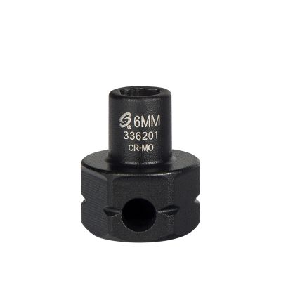 Sunex Tools 3/8 in. Drive 6-Point Low Profile Impact Socket w/ Hex Shank, 6 mm