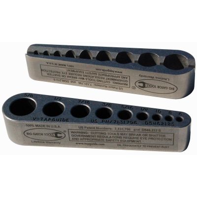 BGRSTD500NP image(0) - V-Tap Guide, Standard sizes 0-80 to 5/8"