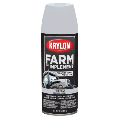 Krylon Farm/Implement; Ford Gray; 12 oz. Aerosol
