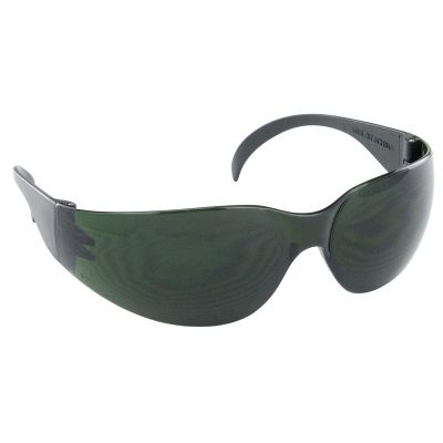 SAS5346 image(0) - NSX Black Temple High-Impact Poly Shade-5 Lens Safe Glasses