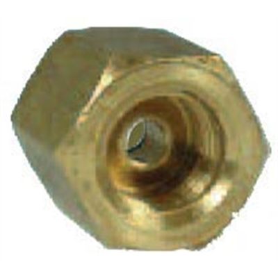 Hi-Flow/Heavy Wall Brake Line Union 3/16" x 10mm x 1.0 TP Invert Flare