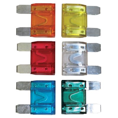 6 Piece 20 thru 80 Amp Maxi Fuse Kit