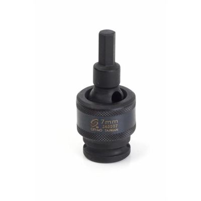 3/8" Drive 7mm Univ. Hex Drive Impact Socket