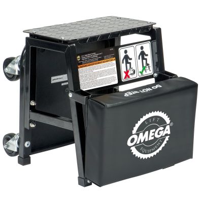 2-n-1 mechanics creeper seat/step stool