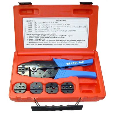 SGT18920 image(0) - CRIMPER KIT RATCHETING REMOVABLE JAWS