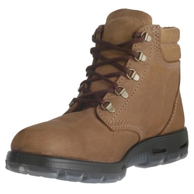 RDBUACH7 image(0) - BROWN LACE-UP SIX INCH LEATHER BOOT