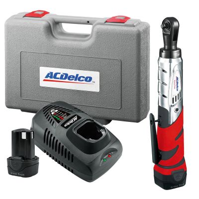 ACDARW1202 image(0) - Lith 12V 1/4" Dr. Ratchet Wrench Kit