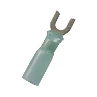 16-14 #10 Blue CS Heat Shrink Spade - 10 Piece